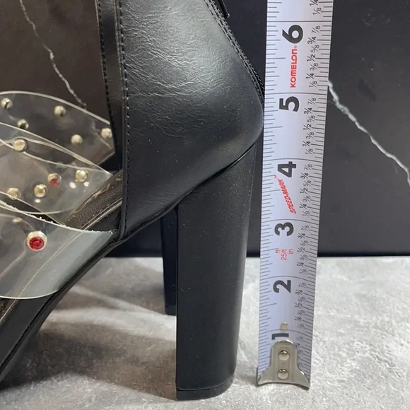 Liliana Heels Black Size 9m - Picture 4 of 10